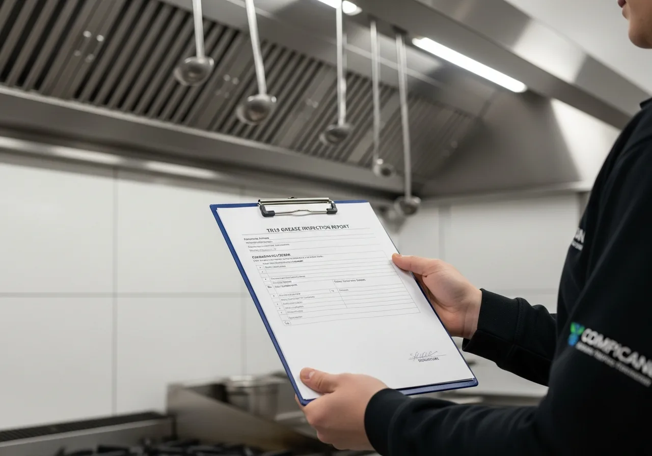 Commercial kitchen extract cleaning in Lichfield